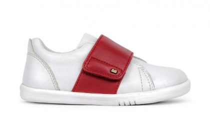 white + red