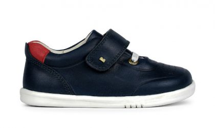 navy + red