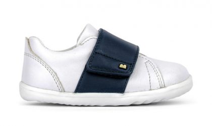 white + navy