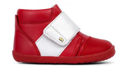 red + white