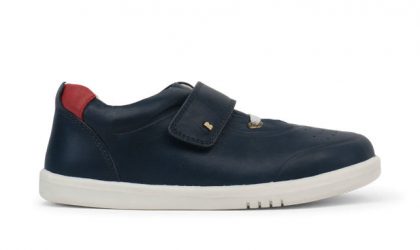 navy + red